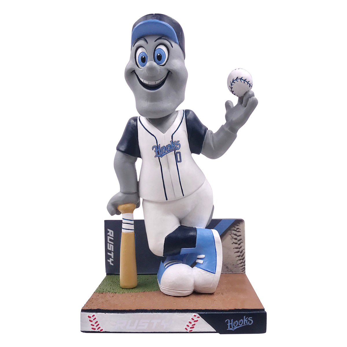 Rare Corpus Christi Hooks Rusty Hook Mascot Bobblehead