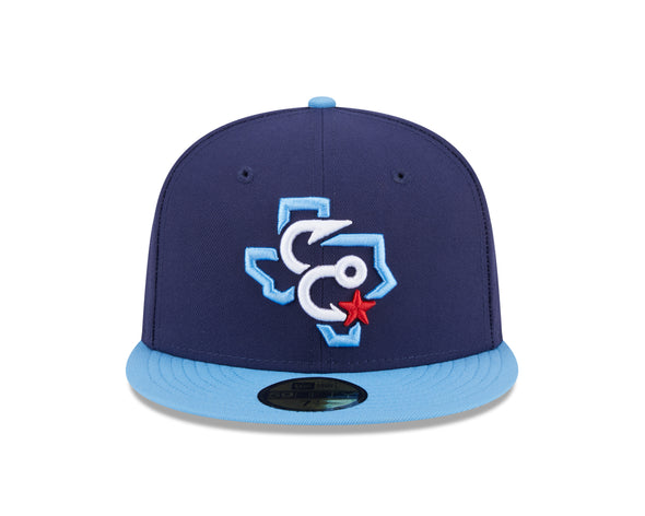 Corpus Christi Hooks New Era 59fifty Fitted - Authentic Road Cap