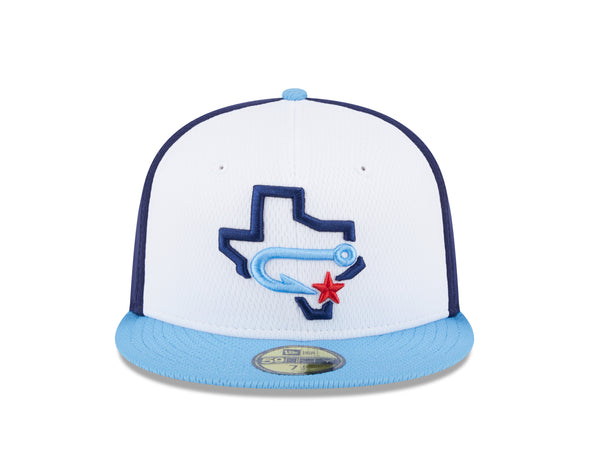 Corpus Christi Hooks New Era 59fifty Fitted - Authentic Batting Practice Cap