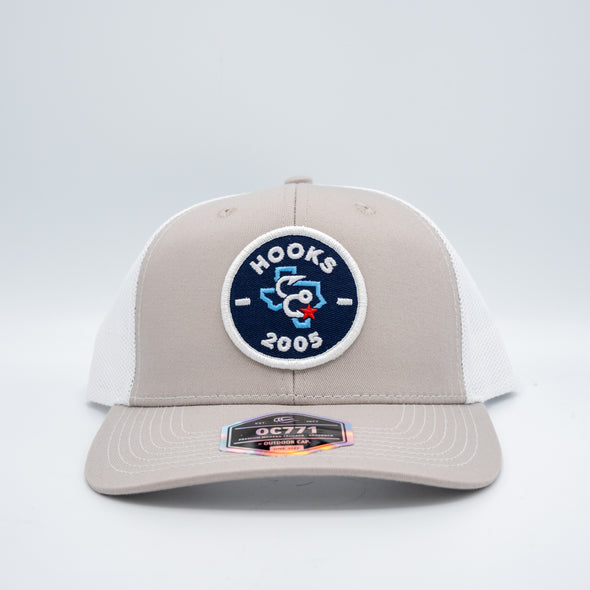 OC Sports - Trucker - Hat Established Circle Patch Lt. Grey