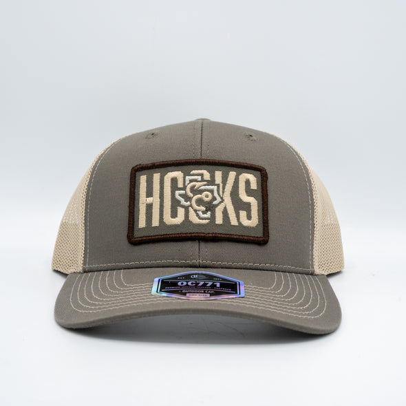 OC Sports - Trucker - Hat Hooks Patch Dusty