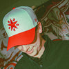 New Era - 9forty A Frame - Fashion Collection - Red / White Alternate Cap