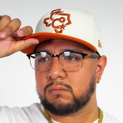 New Era - 59fifty Fitted - Fashion Collection - Orange / Cream Road Cap