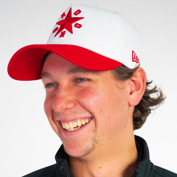 New Era - 9forty A Frame - Fashion Collection - Red / White Alternate Cap