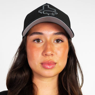 New Era - 9forty A Frame - Fashion Collection - Tonal Black Home Cap