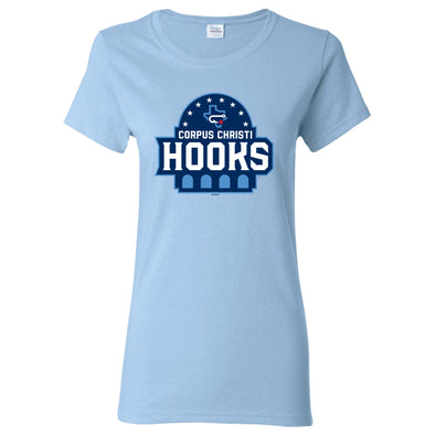 Women's T Primary Logo - Lt. Blue