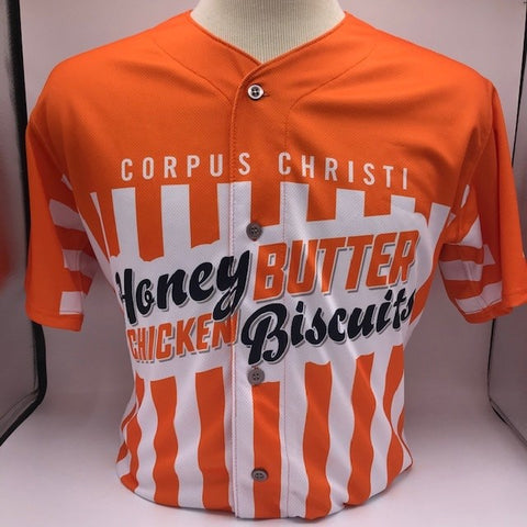 Honey Butter Chicken Biscuit Jersey – Corpus Christi Hooks