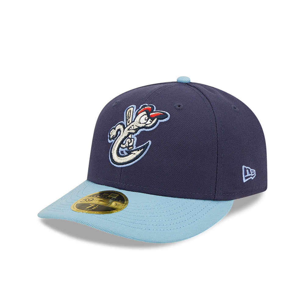 Corpus Christi Hooks New Era 59FIFTY Fitted - Authentic Fauxback Cap 7 3/4