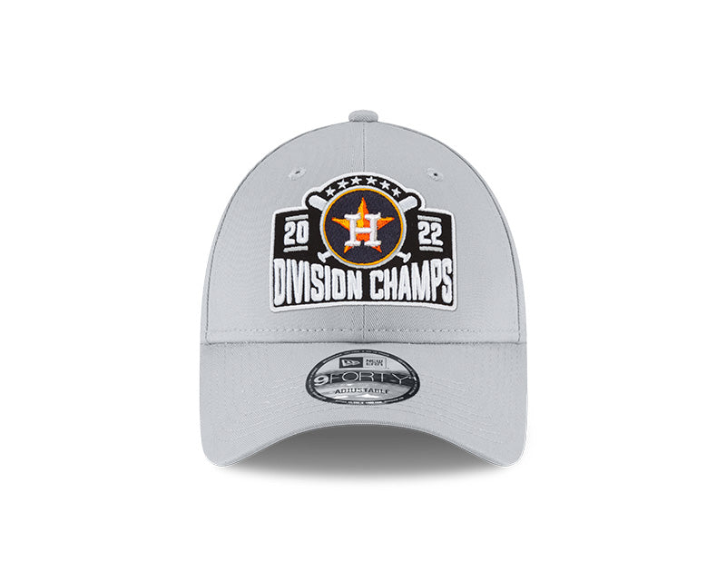 Houston Astros New Era 2022 World Series Champions Locker Room Replica  9TWENTY Adjustable Hat - Gray