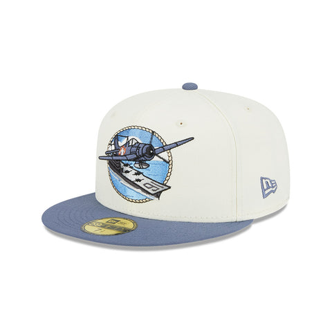 Corpus Christi Hooks New Era 59FIFTY Fitted - Authentic Fauxback Cap 7 3/4