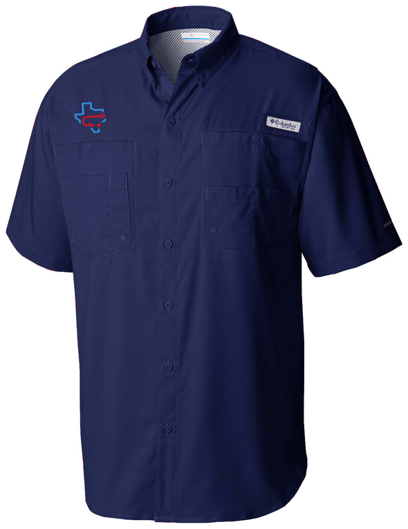 Columbia Sportswear - Fishing Shirt - Tamiami - Fauxback - Navy