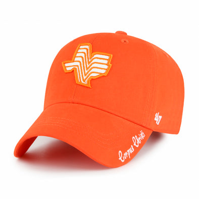 Men's Corpus Christi Hooks New Era White/Orange Honey Butter