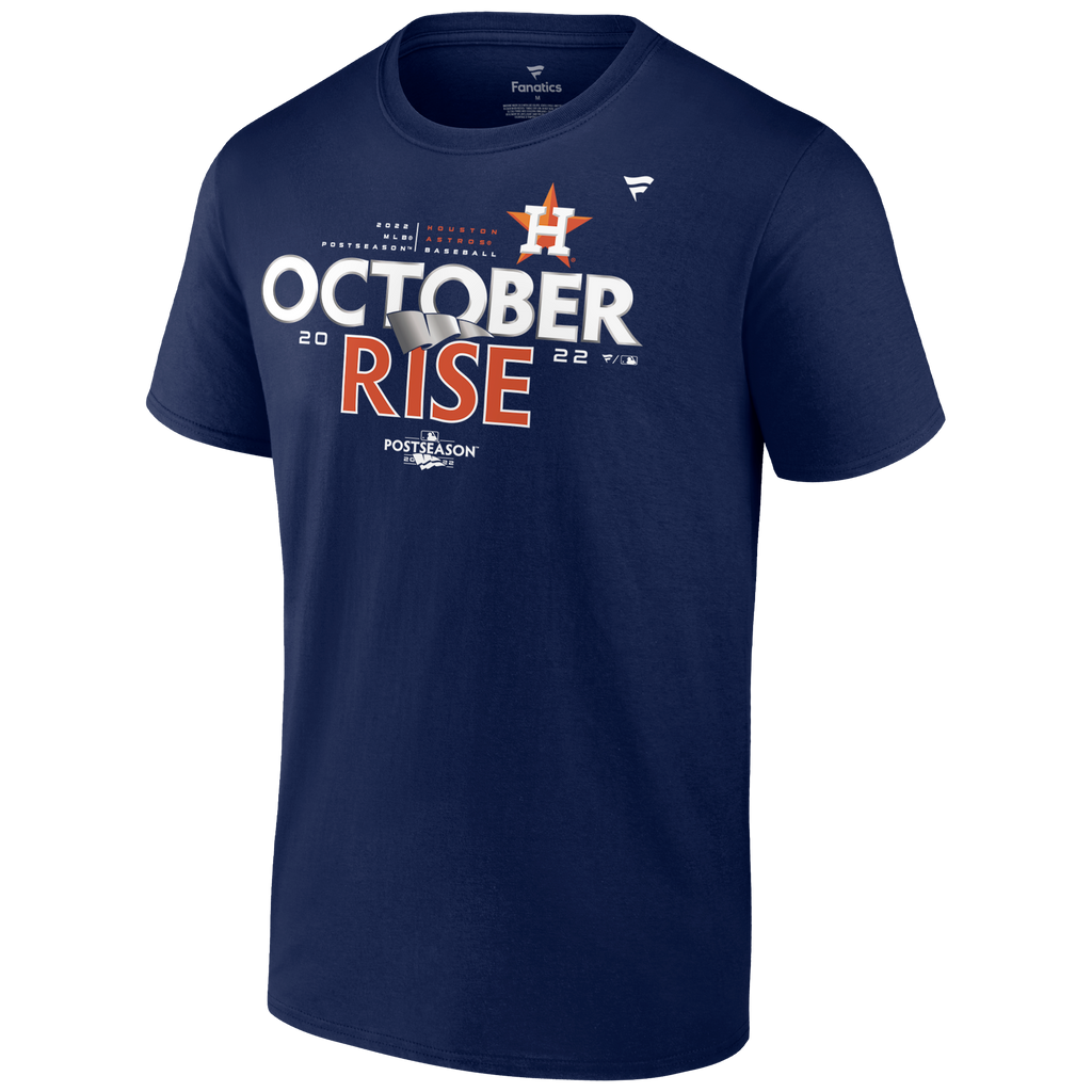 Men's Houston Astros Fanatics Branded Navy 2022 Postseason Locker